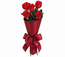 Букет 5 Красных роз Эдлесс Лав в Белогорске Кемеровской области