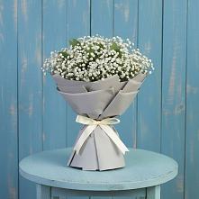 Букет цветов из:  Гипсофила в Белогорске Кемеровской области