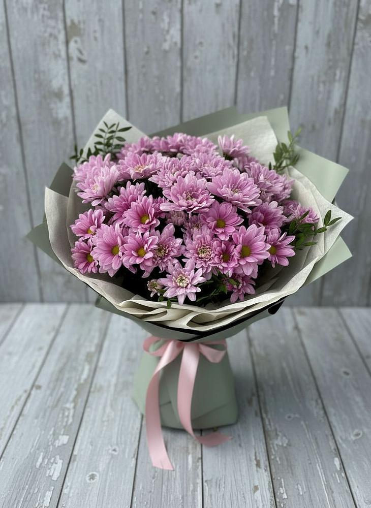 Букет цветов из: Хризантемы в Белогорске Кемеровской области