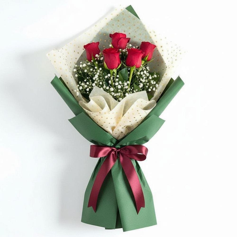 Букет цветов из: Розы в Белогорске Кемеровской области