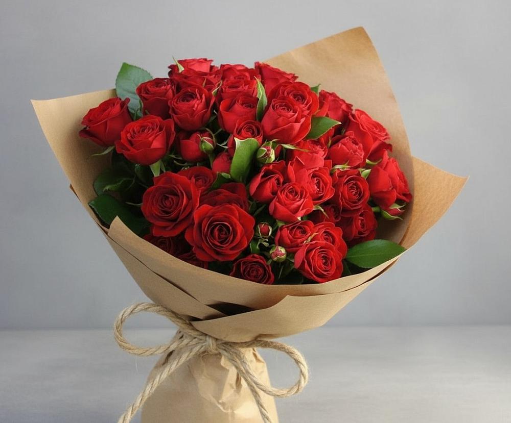 Букет Любовный роман в Белогорске Кемеровской области