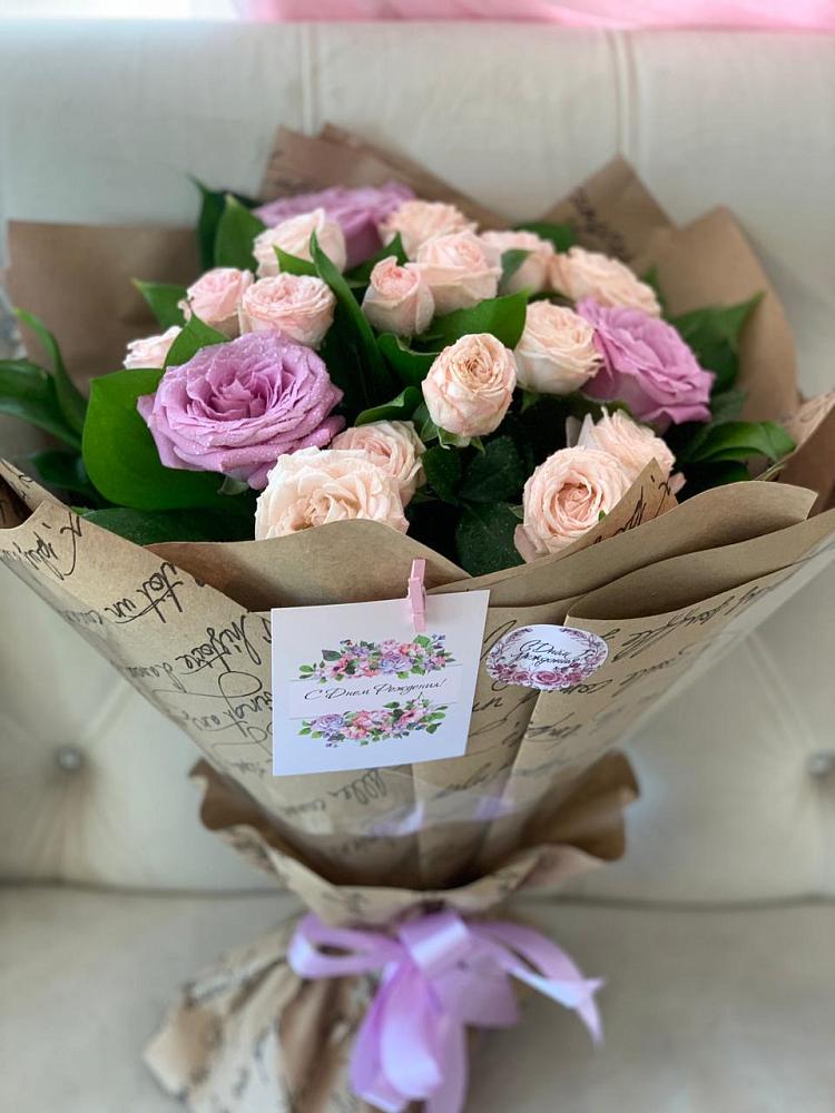 Букет цветов из: Розы в Белогорске Кемеровской области