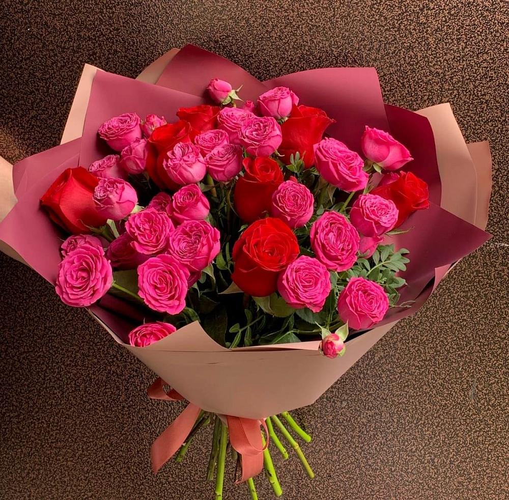 Букет В объятьях нежности в Белогорске Кемеровской области