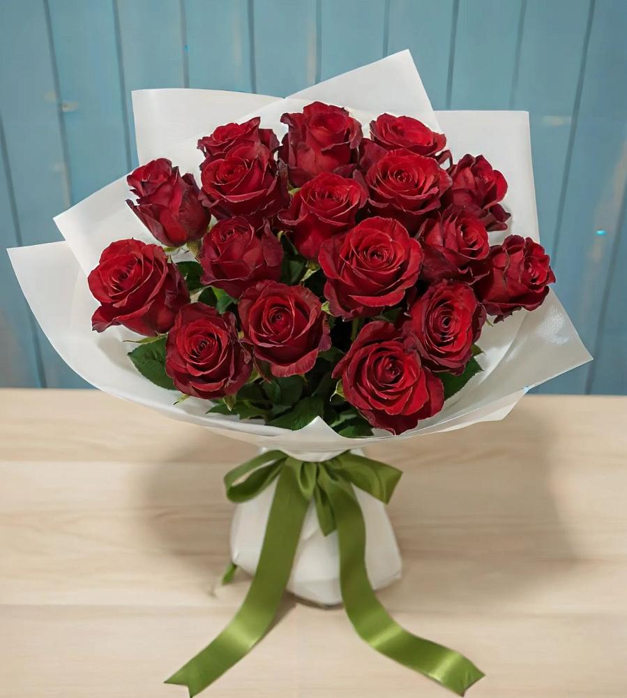Букет Красные розы в Белогорске Кемеровской области