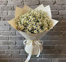 Букет цветов из:  Ромашки в Белогорске Кемеровской области