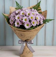 Букет цветов из:  Хризантемы в Белогорске Кемеровской области