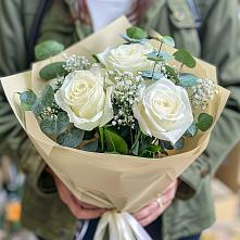 Букет цветов из:  Розы #REPLACE_PRED# Белогорске Кемеровской области