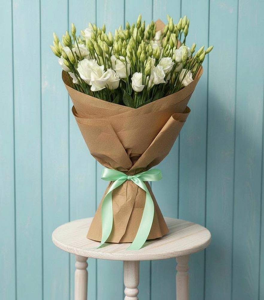 Букет цветов из: Лизиантусы в Белогорске Кемеровской области