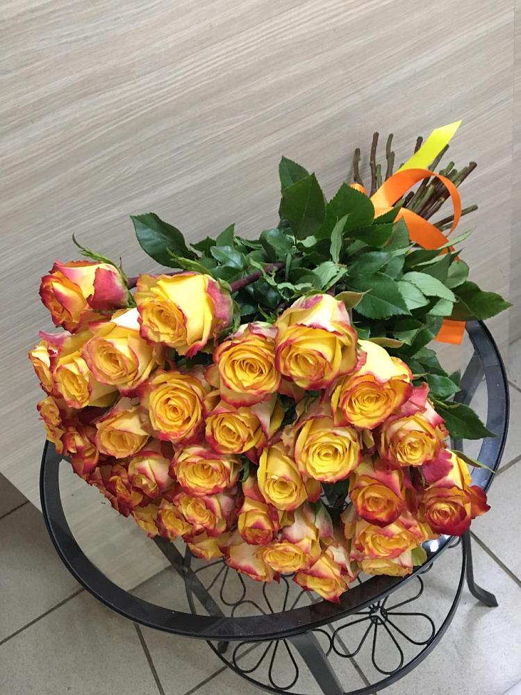 Букет Желтые розы в Белогорске Кемеровской области