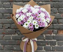 Букет цветов из:  Хризантемы #REPLACE_PRED# Белогорске Кемеровской области