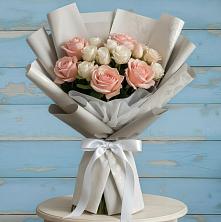 Букет цветов из:  Розы в Белогорске Кемеровской области