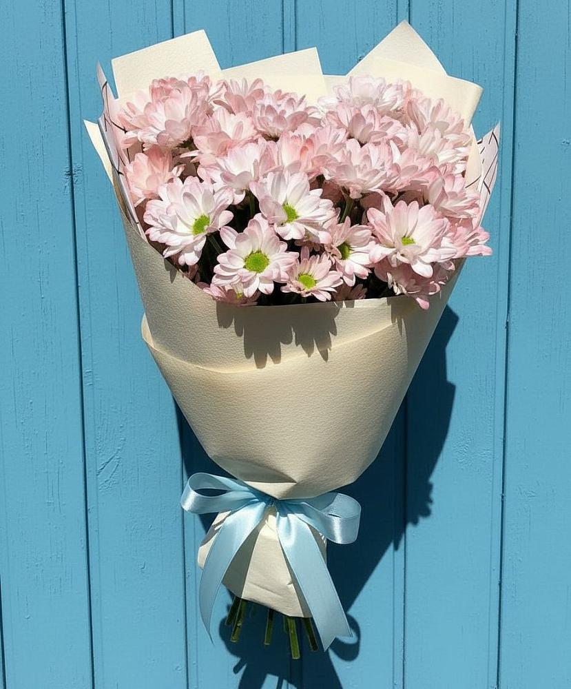 Букет цветов из: Хризантемы в Белогорске Кемеровской области