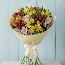 Букет цветов из:  Альстромерии в Белогорске Кемеровской области