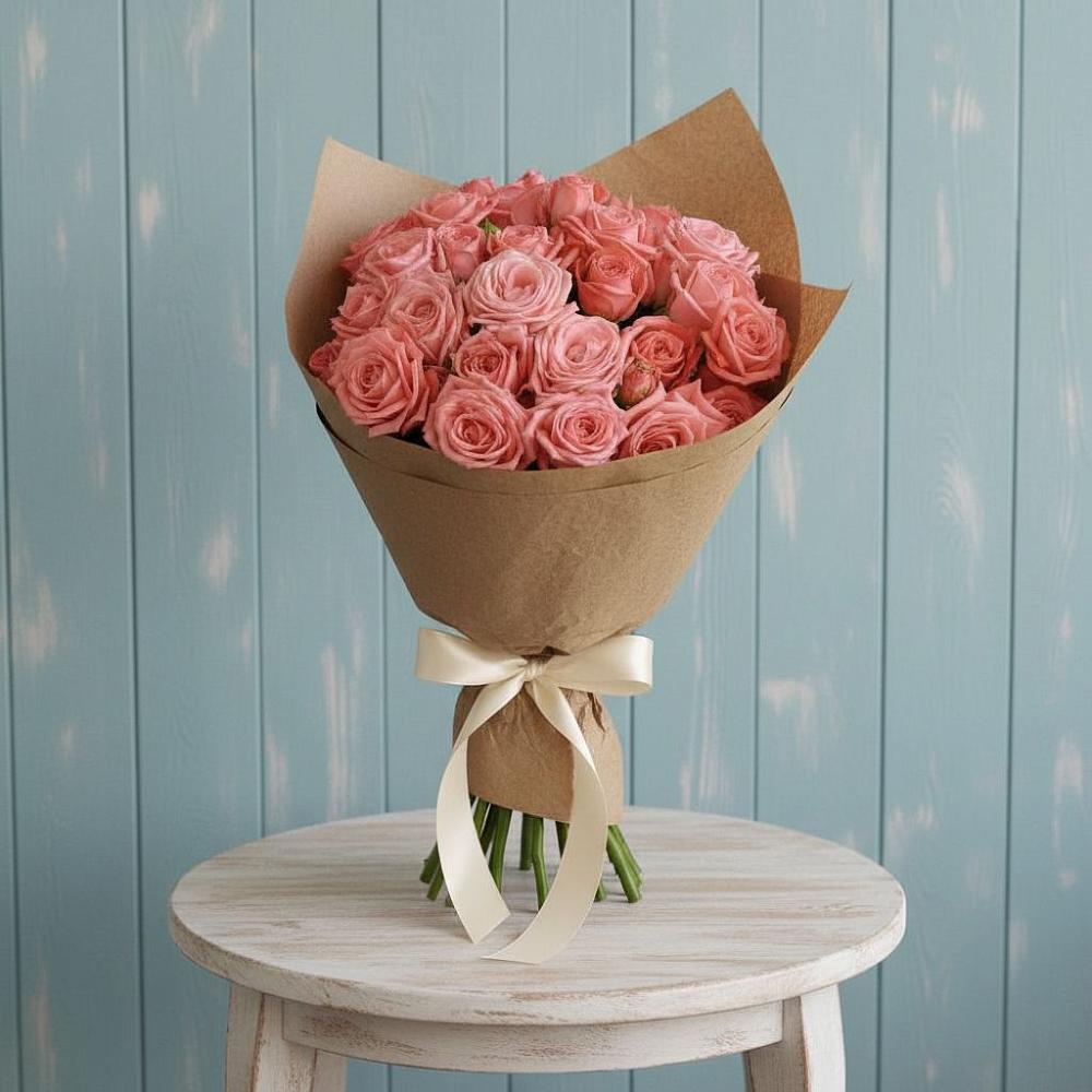 Букет цветов из: Розы в Белогорске Кемеровской области