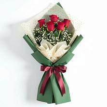 Букет цветов из:  Розы в Белогорске Кемеровской области