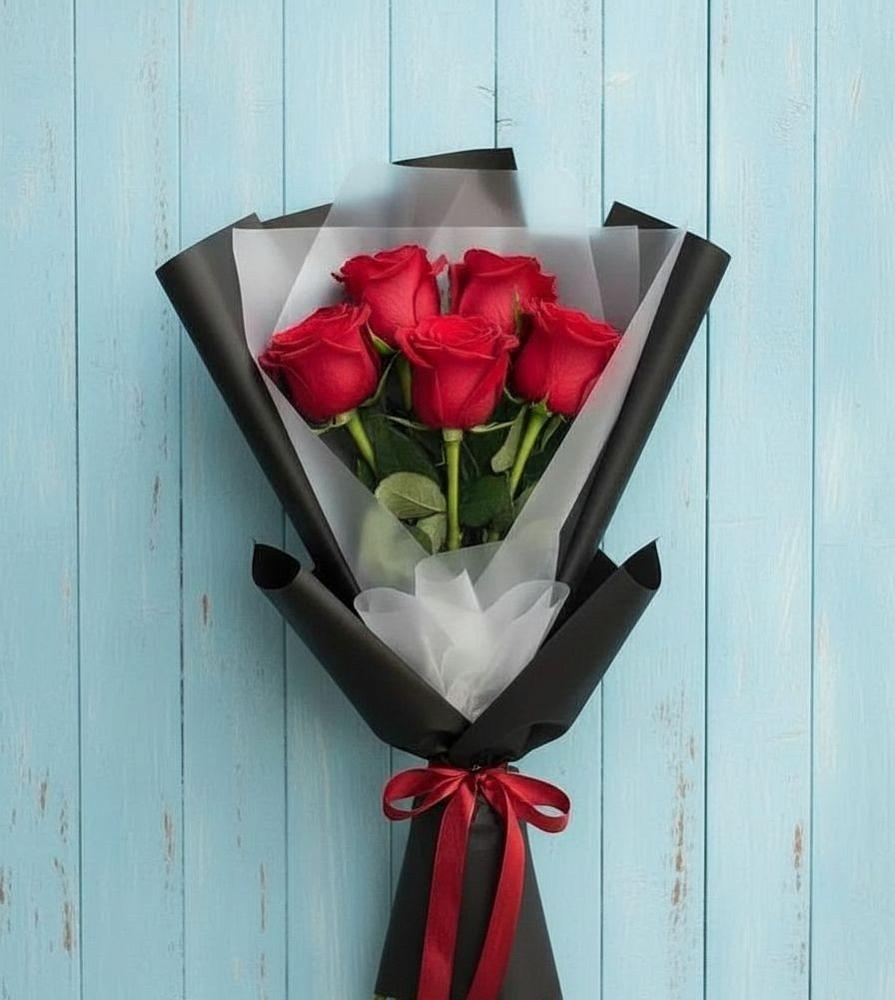 Букет цветов из: Розы в Белогорске Кемеровской области