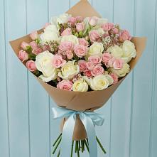Букет цветов из:  Розы в Белогорске Кемеровской области